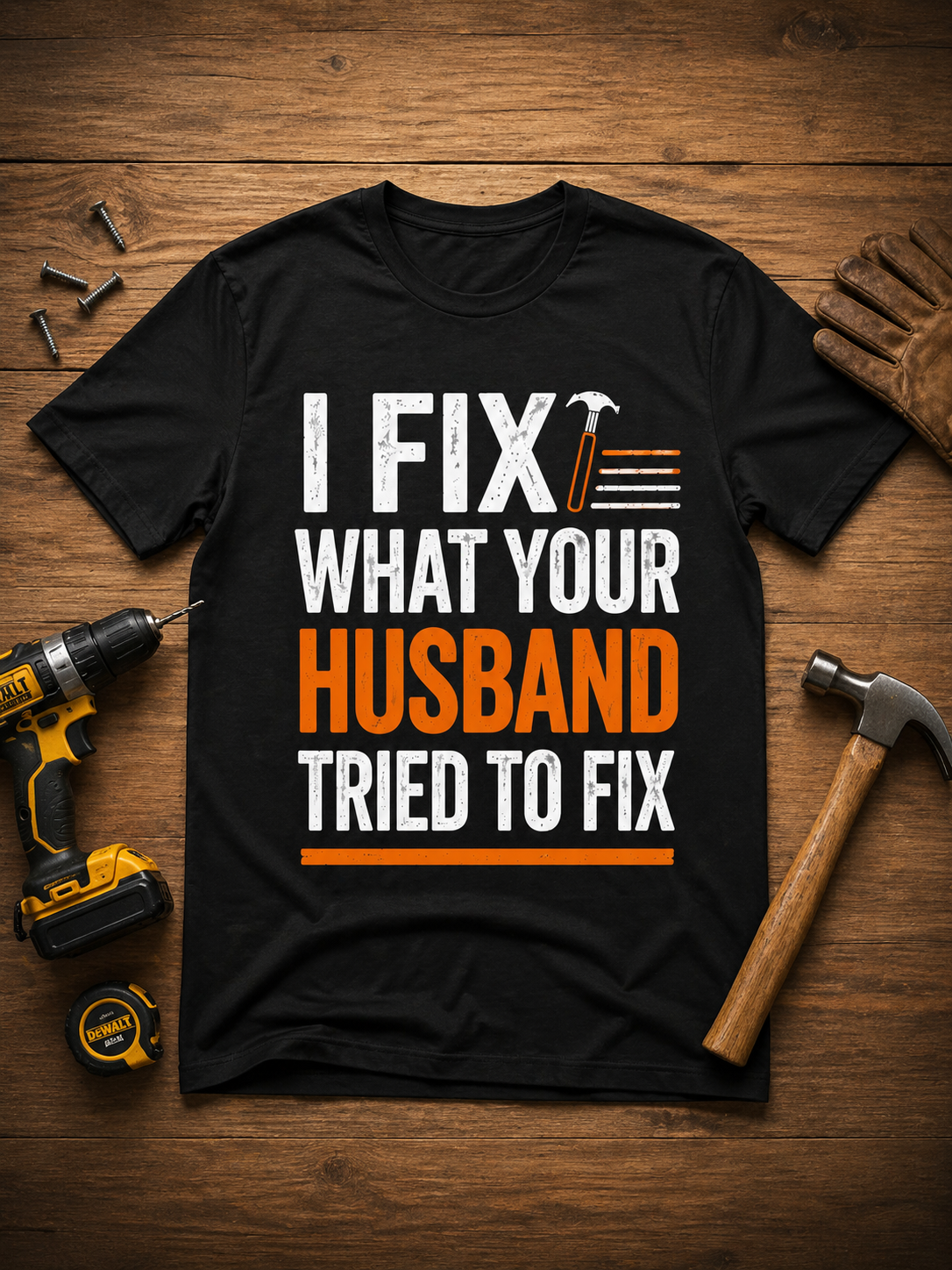 I Fix What Your Husband Tried Tee