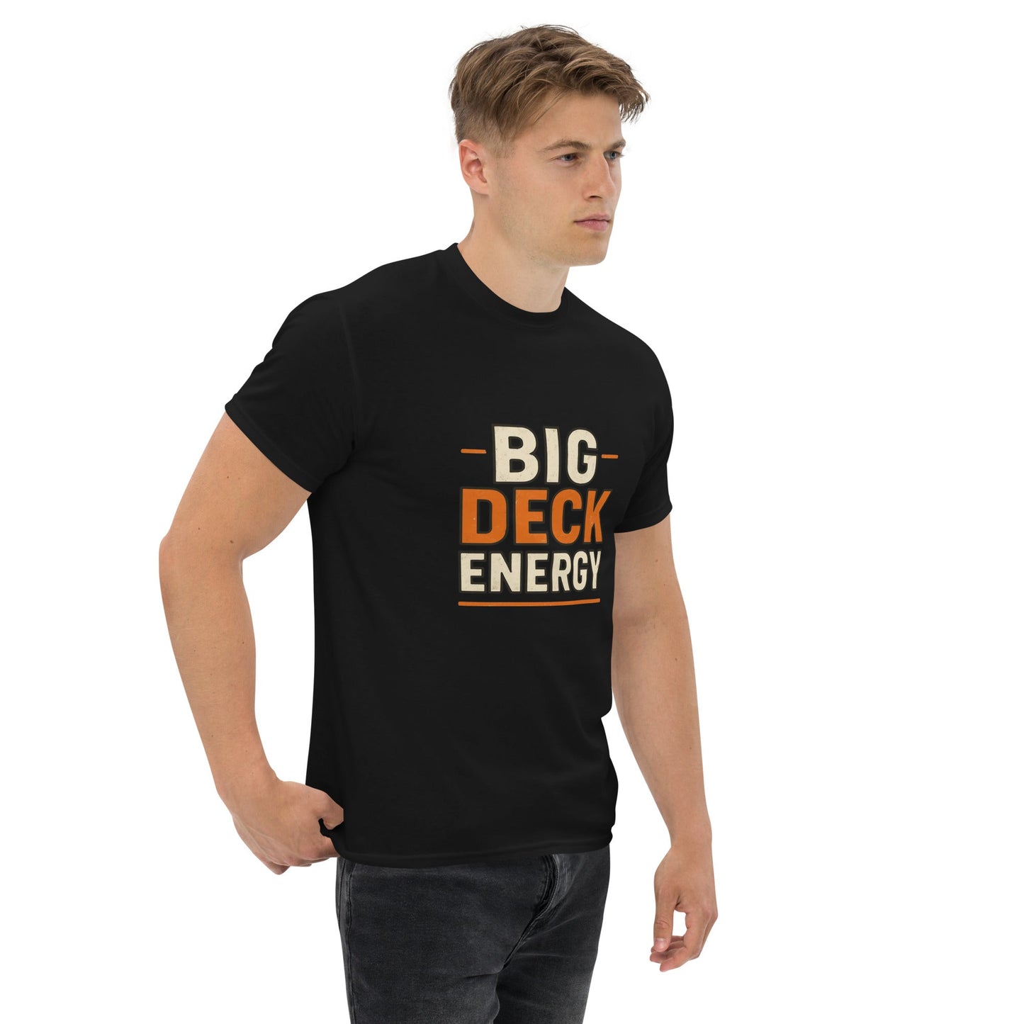 Big Deck Energy Carpenter TShirt Carpenter shirt | Funny Blue Collar Apparel by Nailed it apparel