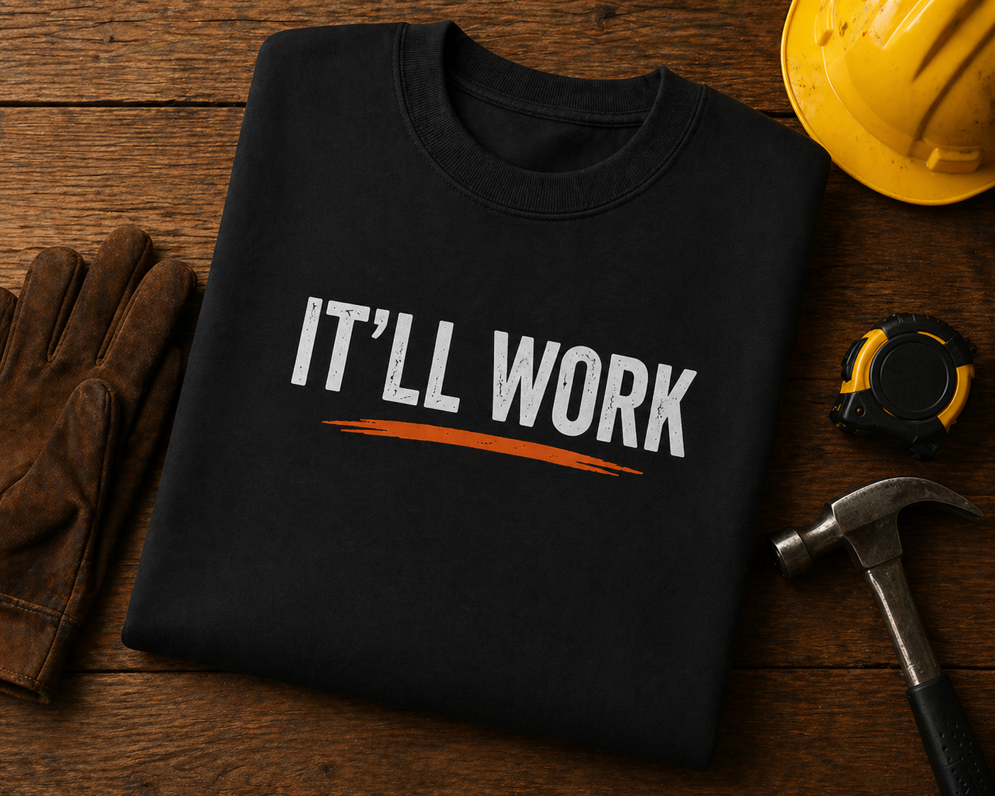 It’ll Work T-Shirt Funny Construction Work Sweatshirt