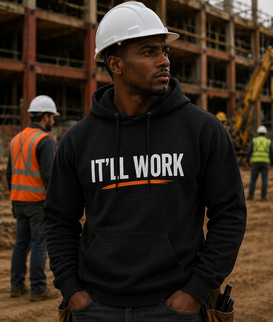 It’ll Work Hoodie Funny Construction Workwear Hoodie