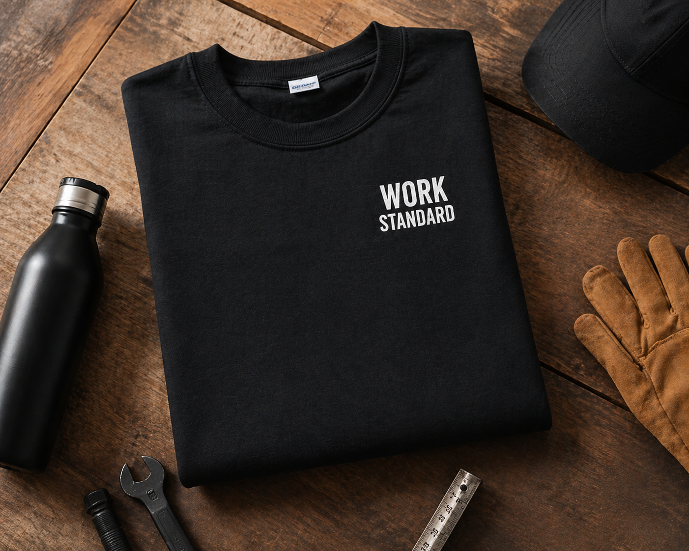 Work Standard Good Enough Sweatshirt Construction Workwear Crewneck