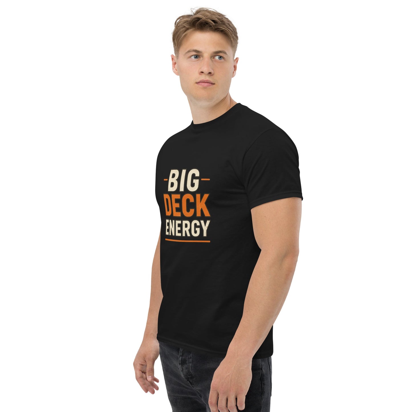 Big Deck Energy Carpenter TShirt Carpenter shirt | Funny Blue Collar Apparel by Nailed it apparel