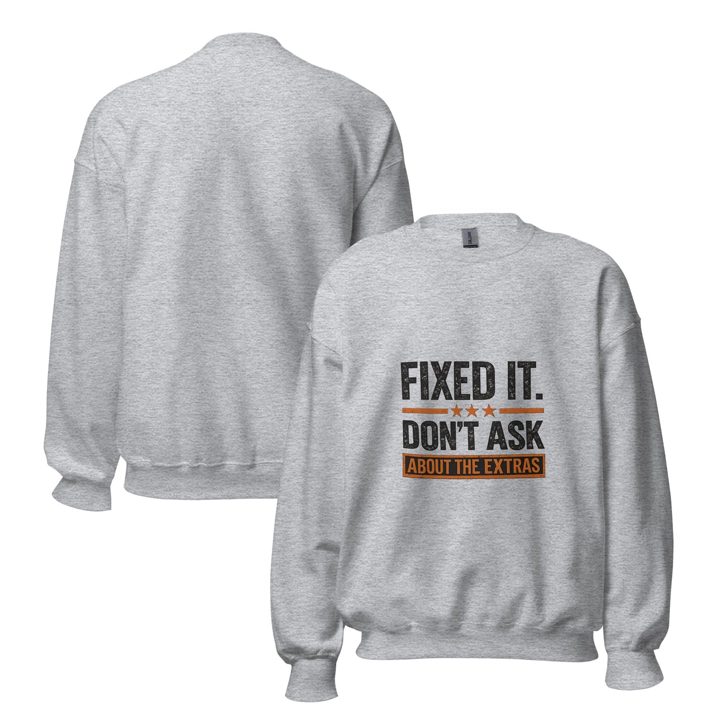 Contractor Life Sweatshirt | Funny Blue Collar Apparel by Nailed it apparel