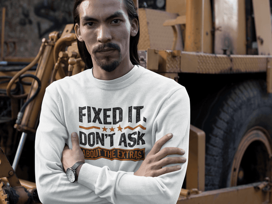 Contractor Life Sweatshirt | Funny Blue Collar Apparel by Nailed it apparel