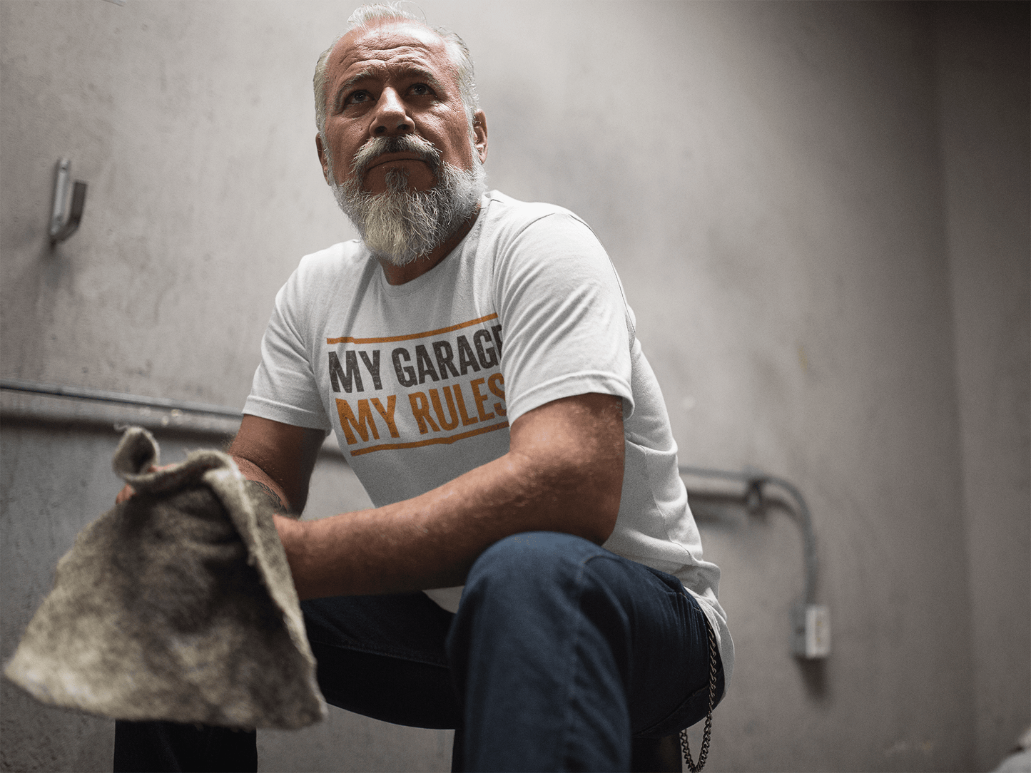 Mechanic Garage Tee | Funny Blue Collar Apparel by Nailed it apparel