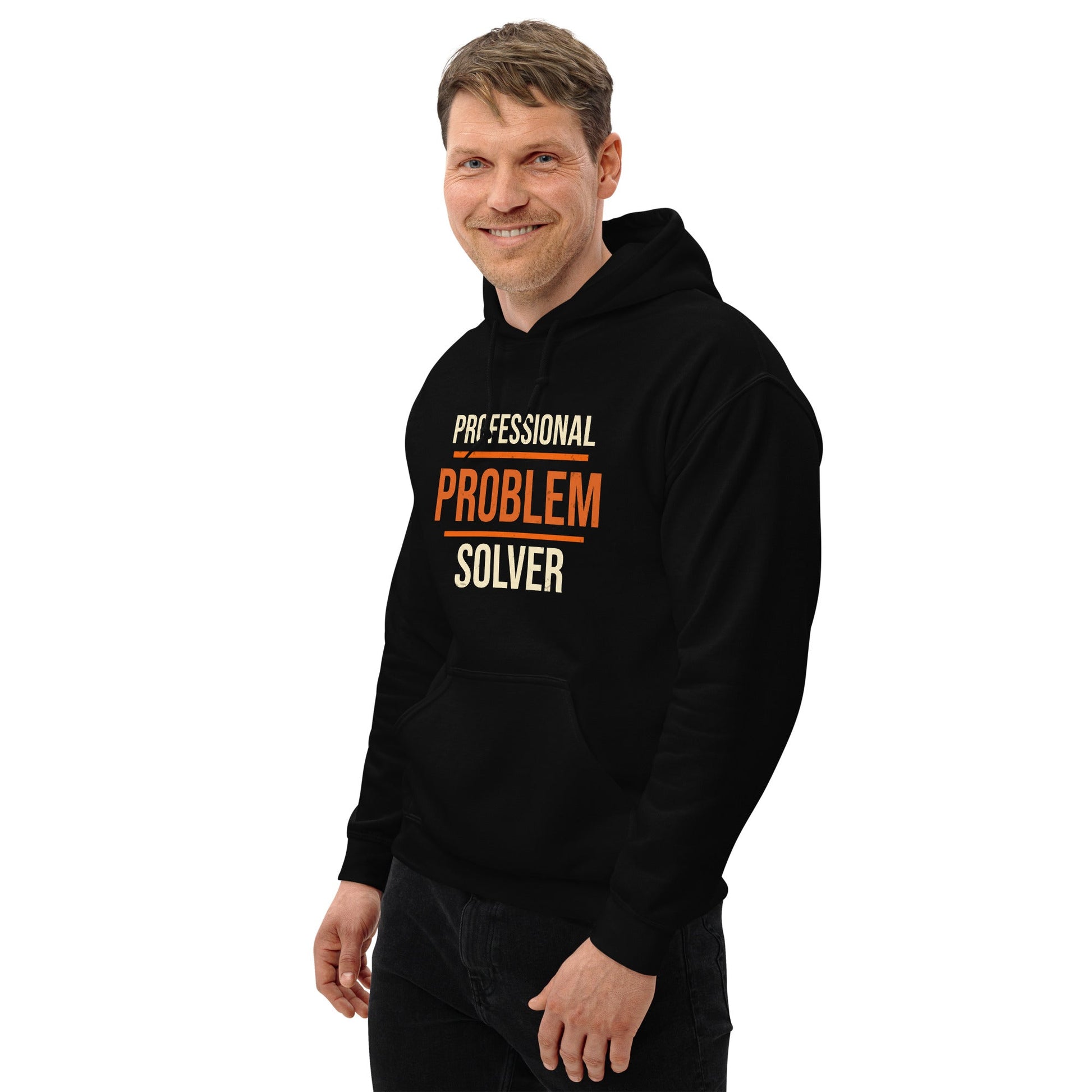 Professional Problem Solver Hoodie | Funny Blue Collar Apparel by Nailed it apparel