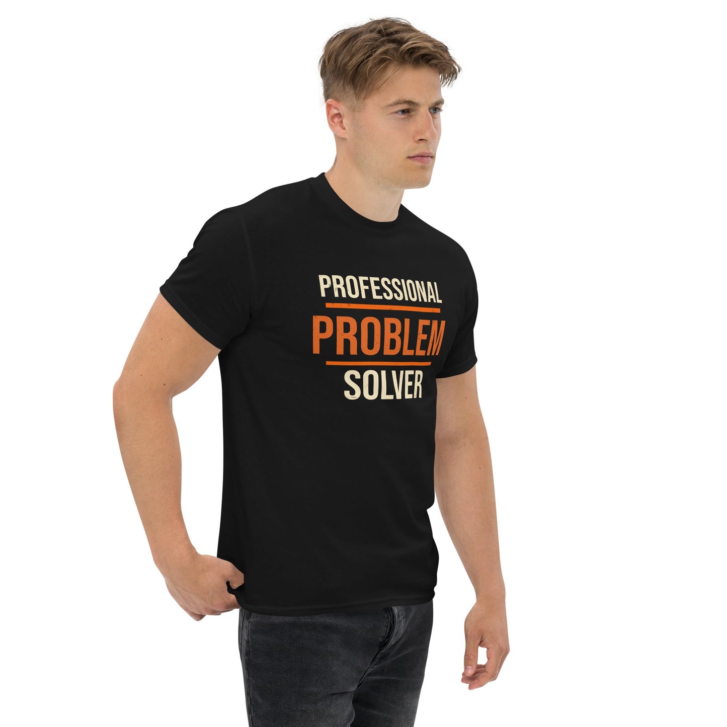 Professional Problem Solver T-Shirt | Funny Blue Collar Apparel by Nailed it apparel
